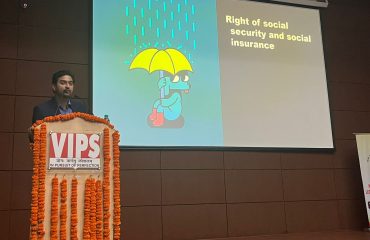 Second Day of 3 Days Para Legal Volunteer Training for the students of Vivekanand Institute of Professional Studies