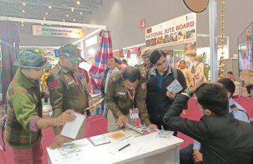DSLSA setup a help desk/Stall in India International Trade fair 2023