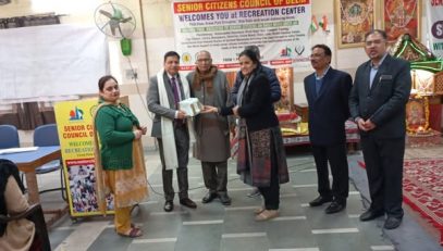 Senior Citizens Council of Delhi organized an interaction-cum-recreational program for their members