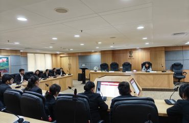 Visit of Nalsa Interns