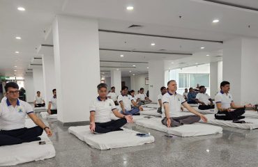 DSLSA observed International Yoga Day 2025 under the theme “Yoga for One Earth, One Health.”