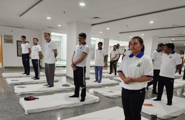 DSLSA observed International Yoga Day 2025 under the theme “Yoga for One Earth, One Health.”