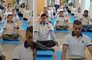 DSLSA observed International Yoga Day 2025 under the theme “Yoga for One Earth, One Health.”