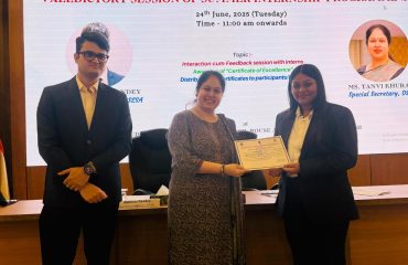 Valedictory Session of Summer Internship Programme-205 on 24.06.2025