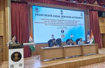 Induction Training Programme for the newly empanelled Legal Services Advocates (Day-1) on 10.07.2025
