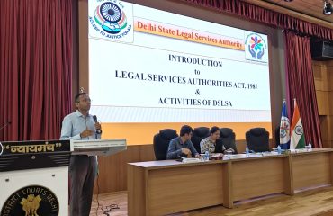 Induction Training Programme for the newly empanelled Legal Services Advocates (Day-1) on 10.07.2025