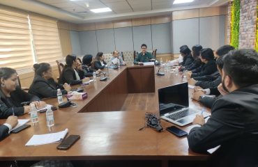 Day 3 of the Induction Training program for newly empanelled LSAs of West DLSA The third day of Induction Training Programme for LSAs of West DLSA was held on 13.04.2023 at Conference Hall, 1st floor, Rouse Avenue Court Complex and started with the session on the topic “Overview of Negotiable Instrument Act, 1881’ by Ms. Anuradha Jindal, Secretary, South West DLSA. The second session was delivered by Ms. Helly Fur Kaur, Secretary, NDDLSA on the topic “Injunction and Interim relief under order 39 CPC; Specific Performance of Contracts and Declaratory relief”. Sh. Suneel Keswani, Corporate Trainer delivered the session thereafter on the topic “Effective Communication and Interpersonal Skill”. Ms. Isha Singh, Secretary, South East DLSA took the last session on the topic “Protection of Women from Domestic Violence Act, 2005; Laws on Maintenance of Wife and Sexual Harassment of Women at Workplace (Prevention, Prohibition and Redressal) Act, 2013. The topic was well explained with the help of PPT.