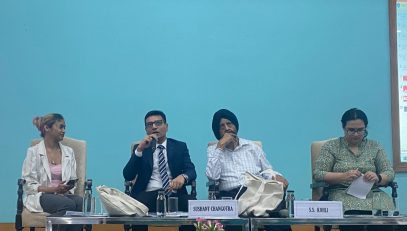 Invitation as a keynote speaker from Jindal Global Law School, O.P. Jindal Global University, Sonipat Jindal Global Law School, O.P. Jindal Global University, Sonipat Narela Road, near Jagdishpur Village, Sonipat, Haryana organized a Panel Discussion on the “Interface between Management law and Governance” on 18th April 2023 at their Campus. Sh. Sushant Changotra, Special Secretary, DSLSA was invited as the Keynote Speaker to share his insight on the intersection of management law & governance. The session was very interactive.