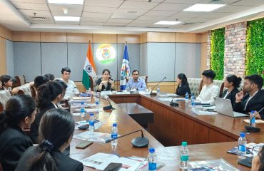 Orientation Session of NALSA Interns on 08.09.2025