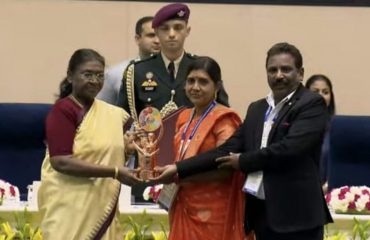 Award Received from President