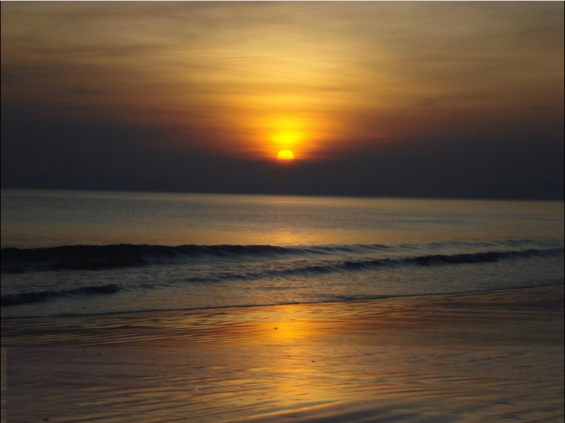 radhanagar beach view