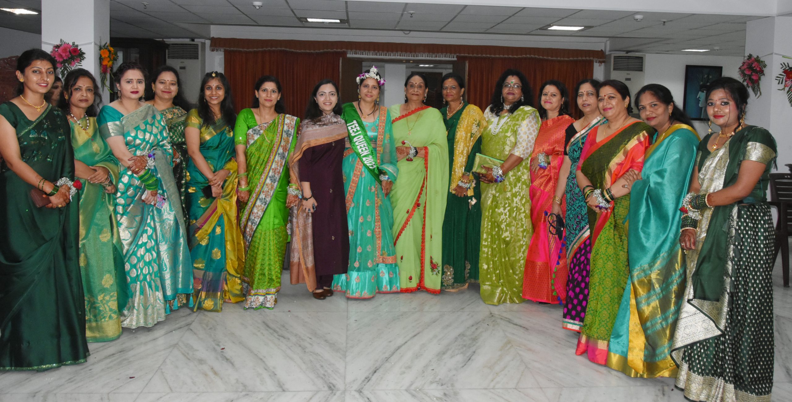 "Hariyali Teej" was celebrated with great gaiety and enthusiasm at Raj Bhawan today.