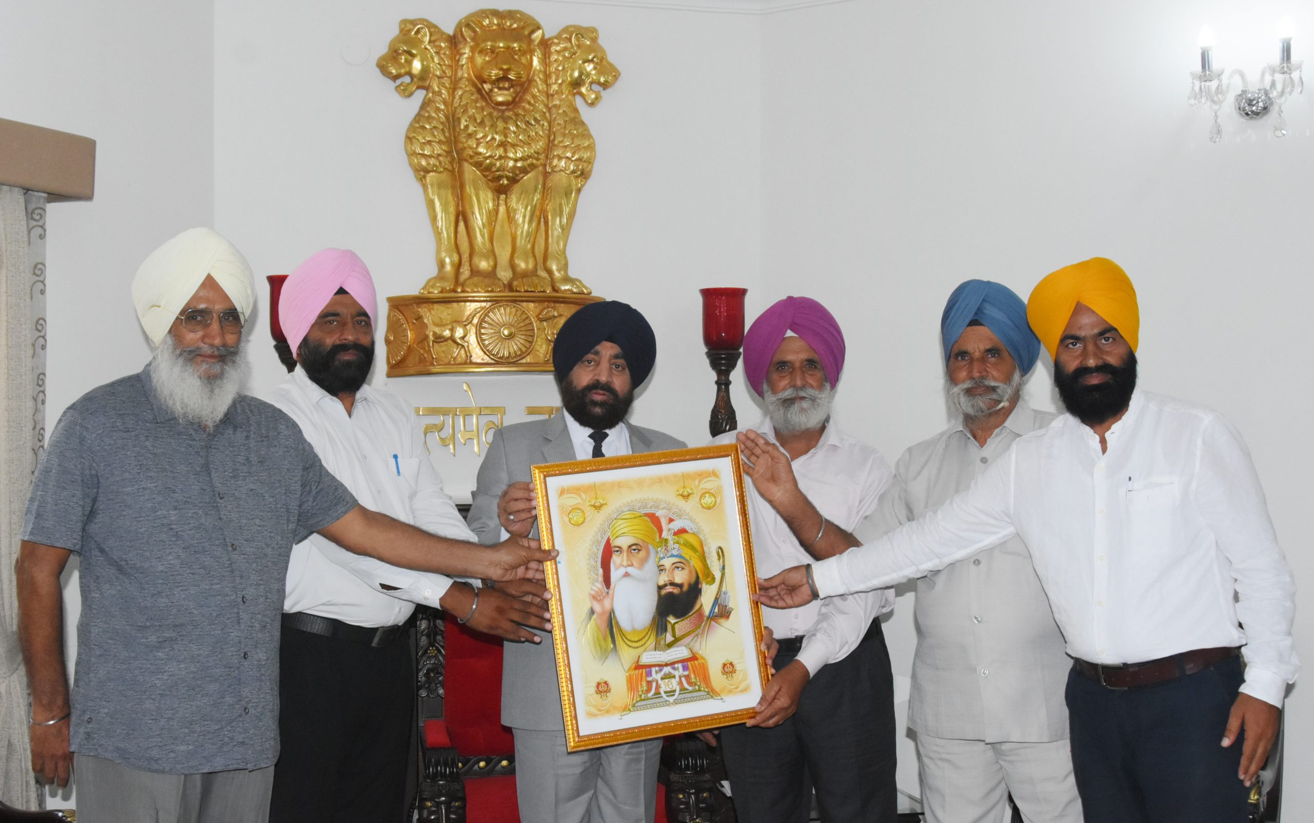 Delegation of Ex-Servicemen calling on Governor.