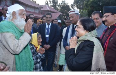 Governor Smt. Baby Rani Maurya has condoled the demise of the great leader of Chipko movement, Shri Sunderlal Bahuguna ji.