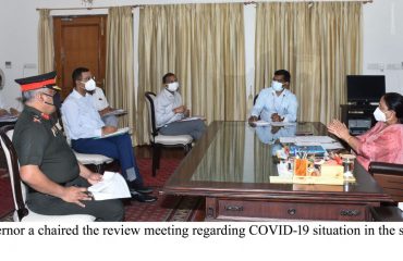The Governor took a review meeting of the situation related to COVID-19 control.