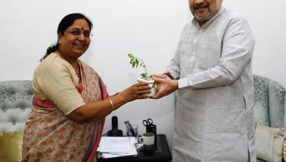 Governor called on Central Home Minister Shri Amit Shah in New Delhi