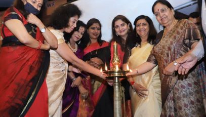 Governor Smt Baby Rani Maurya inaugurated " The Great Indian Woman Award " in New Delhi on Saturday.