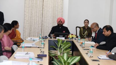 Governor took a meeting of Vice Chancellors of all state universities and officers of higher education.