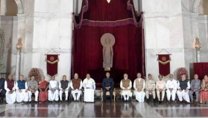 Governor Lt. Gen. (Retd.) Gurmit Singh participated in 51st Conference of Governors and Lt. Governors at Rashtrapati Bhavan in New Delhi on thursday.