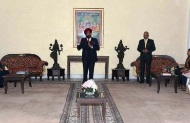 -राजभवन में राष्ट्रीय जनजातीय गौरव दिवस के अवसर पर कार्यक्रम को सम्बोधित करते हुए राज्यपाल