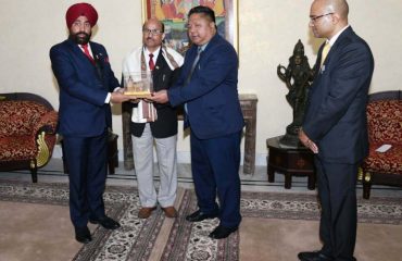 On the occasion of National Tribal Pride Day at Raj Bhavan, the Governor honored him for the excellent work done in the tribal area.