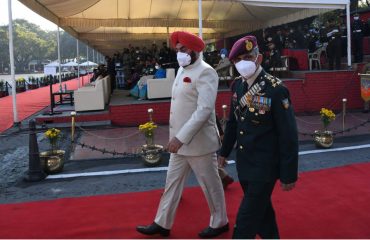 Governor on the occasion of the passing out parade of the Indian Military Academy,