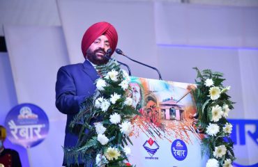 Governor on the occasion of Raibar program organized by Hill Mail Society in Rishikesh.