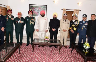 Governor felicitated the BRO personnel on the occasion of Republic Day.