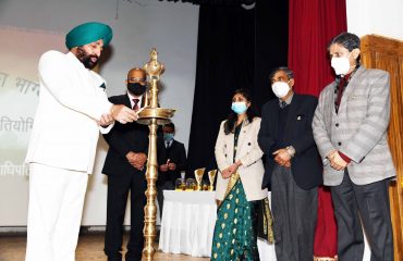 Governor inaugurating the program organized on the theme 