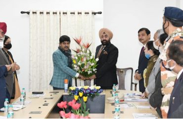 Governor on the occasion of a meeting organized in connection with Vasantotsav, at Raj Bhavan.