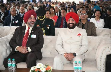 आरआईएमसी के स्थापना शताब्दी वर्ष पर आरआईएमसी, गढ़ी कैंट देहरादून में आयोजित कार्यक्रम के अवसर पर।