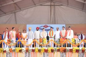 Governor administered the oath of office and secrecy to Chief Minister Pushkar Singh Dhami.