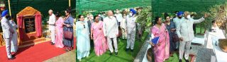 President and First Lady inaugurated the restoration and expansion works of Bonsai Garden at Rajbhawan.