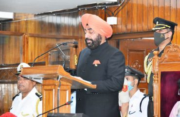Governor while addressing the first session of 5th Legislative Assembly of Uttarakhand.