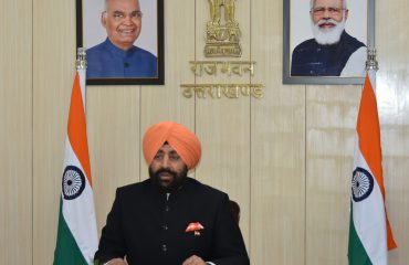 Governor virtually participating in the 5th National Moot Court Competition organized by Law School, Amity University, Haryana.