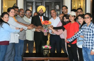राज्यपाल ने गुरुवार को नैनीताल के मीडिया प्रतिनिधियों से मुलाकात की।