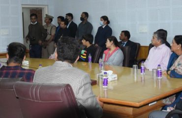 Governor visited Aryabhatta Research Institute of Observational Science (ARIES) located at Manora Peak, Nainital.