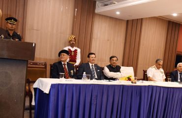 उत्तराखण्ड वार मेमोरियल ट्रस्ट द्वारा राजपुर रोड स्थित एक होटल में ‘‘भारत की रक्षा तैयारी’’ विषय पर आयोजित सेमिनारको संबोंधित करते हुए राज्यपाल।