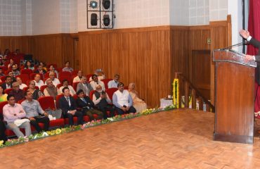 ‘‘सुजोक फॉर एवरीबडी विजन फॉर उत्तराखण्ड’’ विषय पर आयोजित सेमिनार कार्यक्रम को संबोधित करते हुए राज्यपाल लेफ्टिनेंट जनरल गुरमीत सिंह (से नि)।