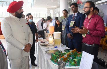 Governor participated in the Sustainability Fair-2022 of UPES University.