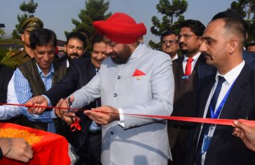 04-11-2022 : Governor inaugurated the national level exhibition and conference on 'Akash Tattva' organized at Uttaranchal University, Premnagar.
