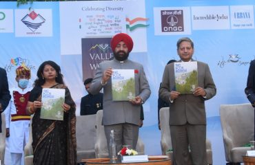 Governor releasing the book The Book Review.