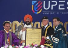 Governor on the occasion of the 20th convocation ceremony organized at the University of Petroleum and Energy Studies (UPES), Vidhauli.;?>