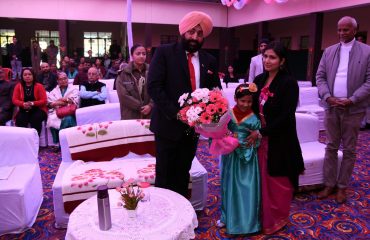Governor Lt Gen Gurmit Singh (Retd) participates at the annual function of Sharp Memorial Blind School.