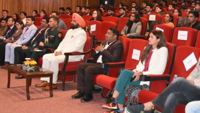 Governor participating in the TEDx Mussoorie program organized at Raj Bhavan.