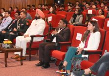 Governor participating in the TEDx Mussoorie program organized at Raj Bhavan.;?>