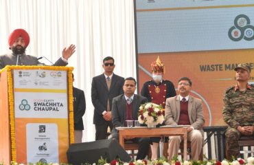 Governor addresses and commends the “Doon Swachhata Chaupal” program.