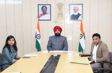 On the occasion of World Tuberculosis Day (World TB Day), Governor Lt. Gen. Gurmit Singh (Retd) participates virtually in the 