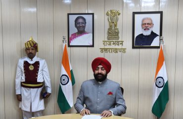 Governor virtually addressed the centenary celebrations of the establishment of Gurukul Ayurvedic College, Haridwar as Chief Guest, from Raj Bhawan.