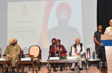 Former President Ram Nath Kovind addresses the 'Vipassana' camp program.